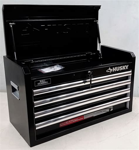 husky 21 metal tool box|husky stainless steel tool box.